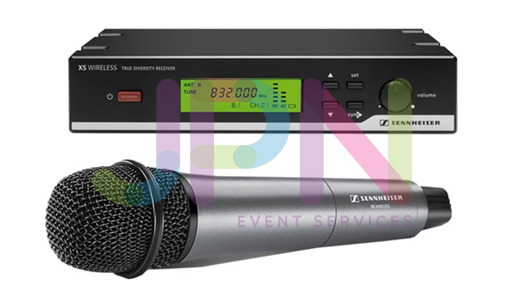 Sennheiser XSW 35 Hand-Held Wireless Mic Rental